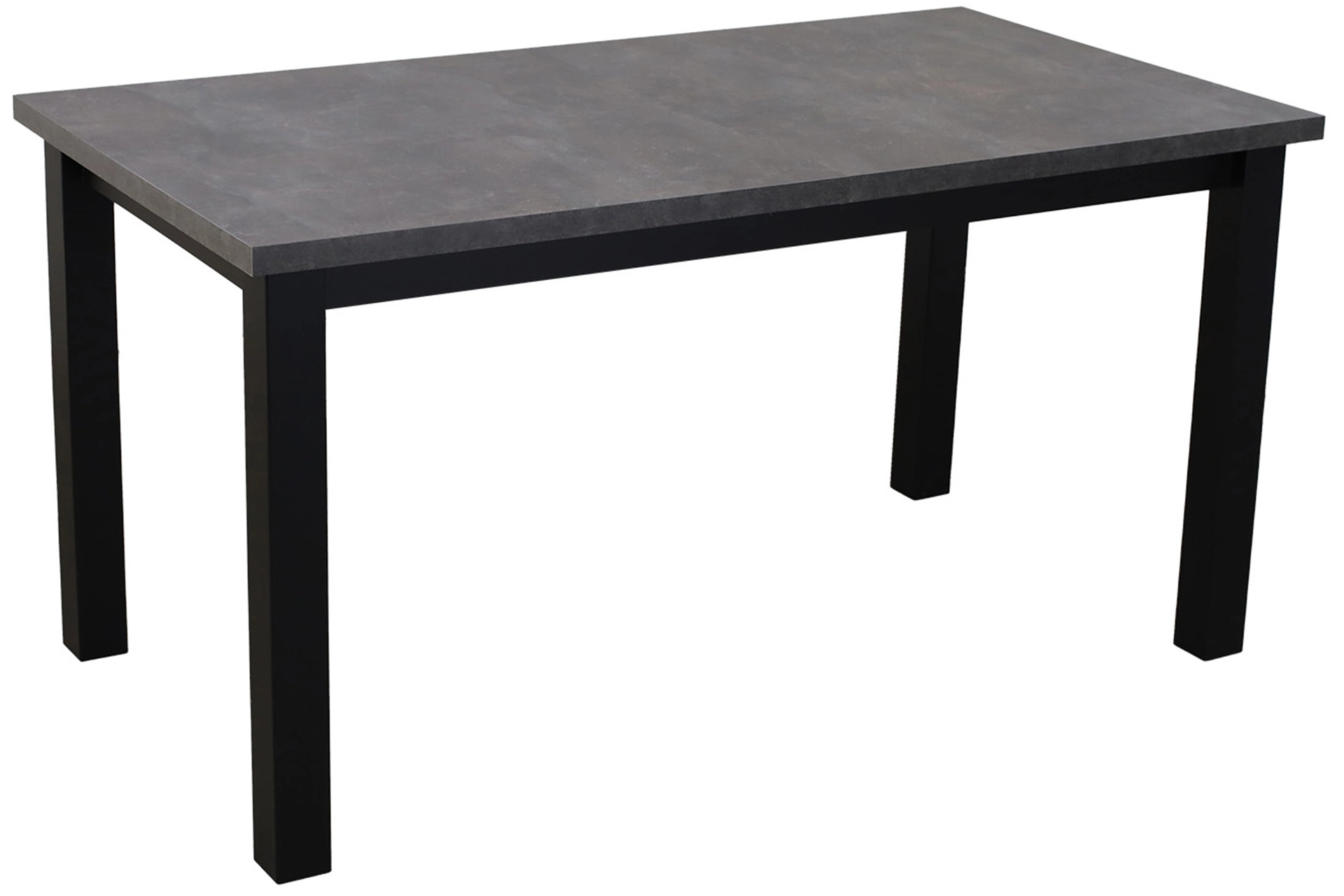 Stół do kuchni jadalni rozkładany LAP 150/190x80 Czarny/Beton